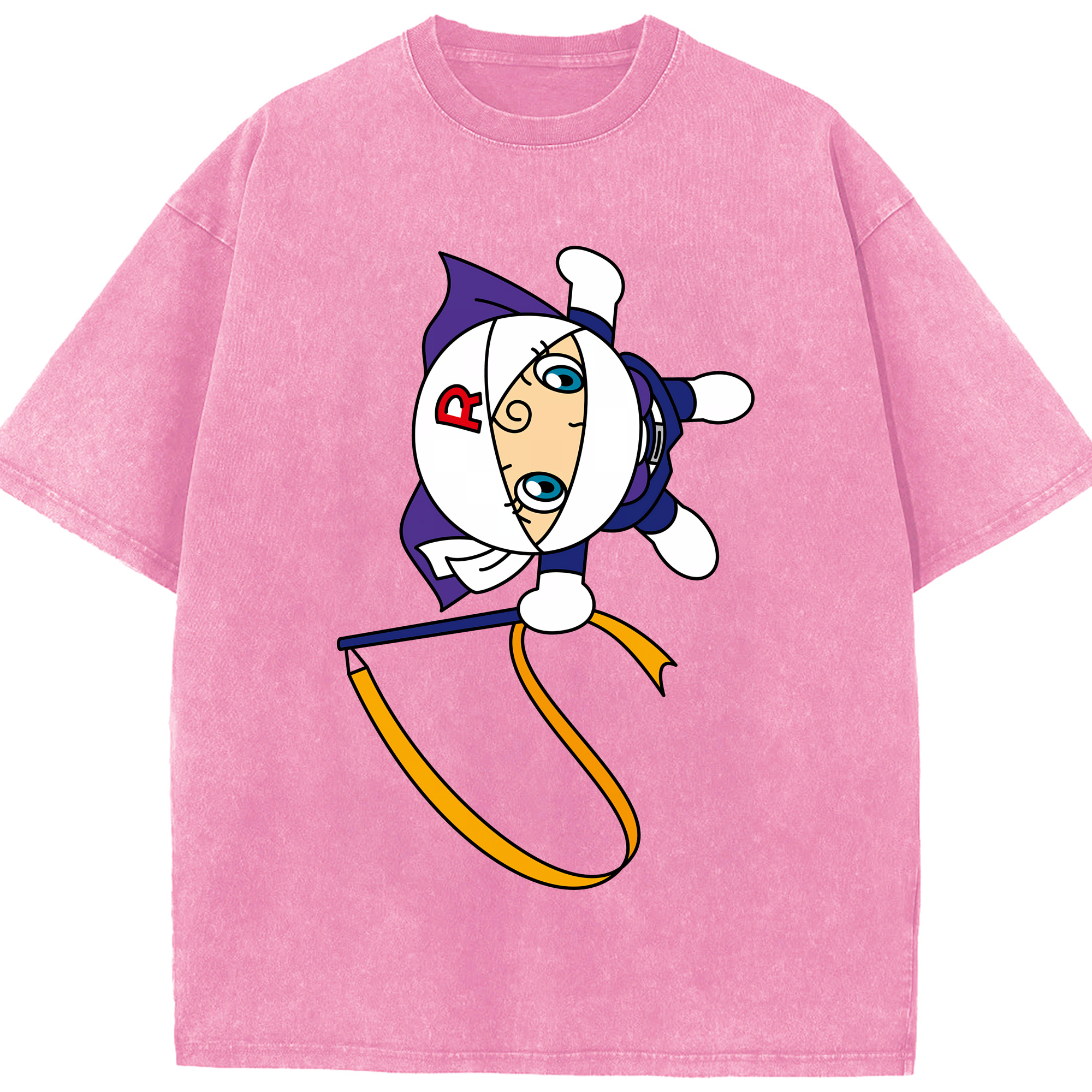 （画像用） アンパンマン Anpanman 綿100% ヴィンテージ風 半袖Tシャツ（フロントプリント）